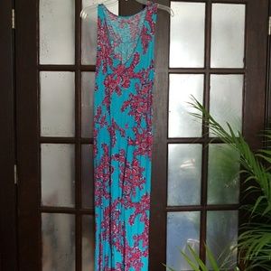 Lilly Pulitzer maxi dress women's large